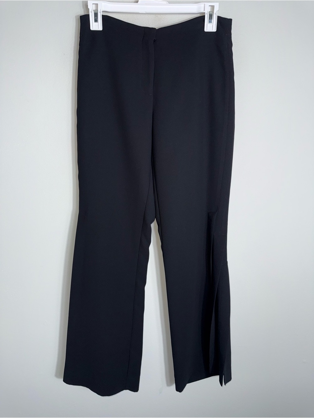 Cache Vintage Y2K Flare Split Leg Pants-Black-Size 6-With Tags